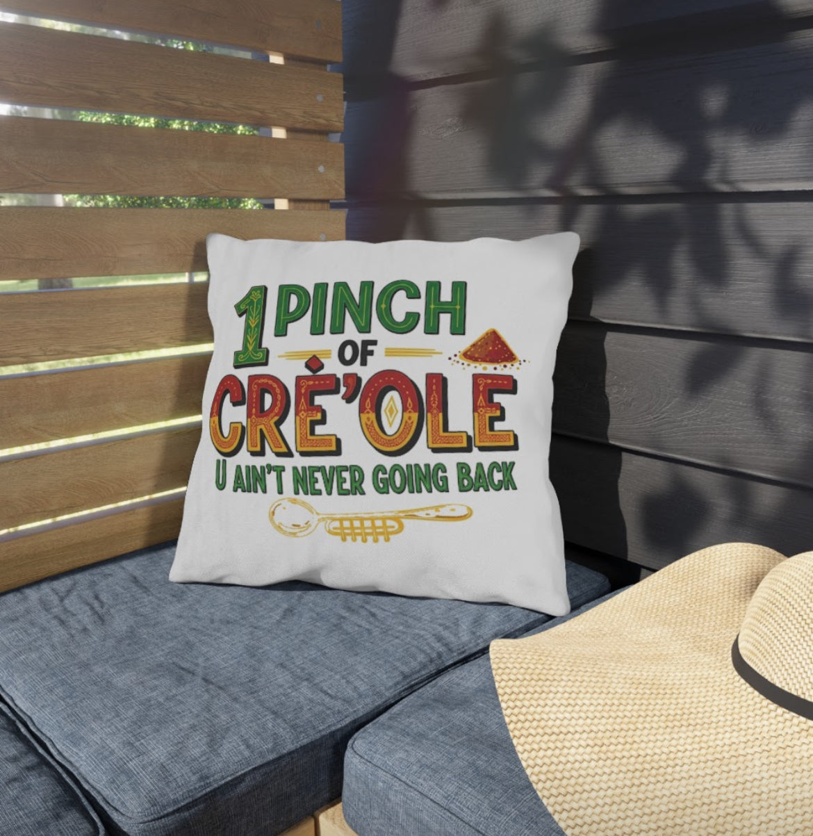 1 Pinch of Creole Throw Pillow